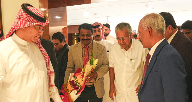 മു​ഖ്യ​മ​ന്ത്രി ബ​ഹ്റിനി​ൽ;  പ്ര​വാ​സി മ​ല​യാ​ളി സം​ഗ​മം ഇ​ന്ന്