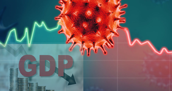 ജിഡിപി 6.8 ശതമാനം ചുരുങ്ങുമെന്ന് റിപ്പോർട്ട്