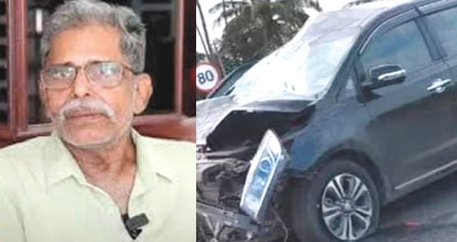 ഷൈ​ൻ ടോം ​ചാ​ക്കോ​യു​ടെ പിതാവ് വാ​ഹ​നാ​പ​ക​ട​ത്തി​ൽ മ​രി​ച്ചു