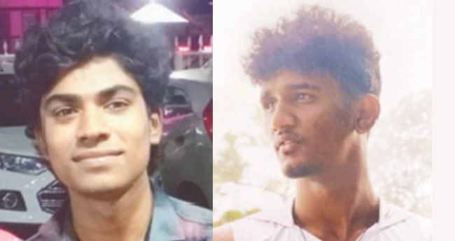 കു​ളി​ക്കാ​നി​റ​ങ്ങി​യ ര​ണ്ടു വി​ദ്യാ​ർ​ഥി​ക​ൾ  ഒ​ഴു​ക്കി​ൽ​പ്പെ​ട്ടു മ​രി​ച്ചു