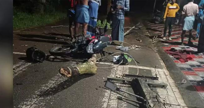 പൊ​ട്ടി​വീ​ണ വൈ​ദ്യു​തി ക​മ്പി​യി​ൽ നി​ന്ന് ഷോ​ക്കേ​റ്റു; യു​വാ​വി​ന് ദാ​രു​ണാ​ന്ത്യം