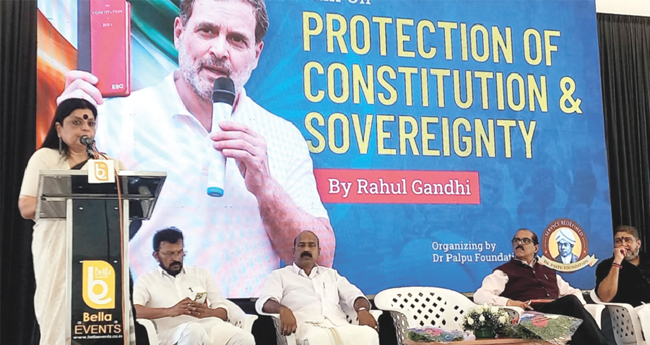 തൃ​ശൂ​രിലും വോ​ട്ടു​മോഷണമെന്ന്‌ ദീ​പാ​ദാ​സ് മു​ൻ​ഷി