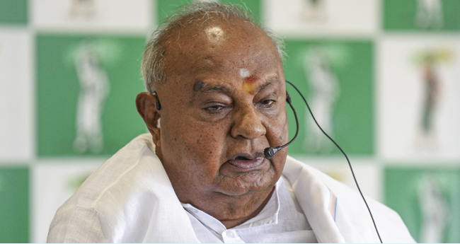 മുൻ പ്രധാനമന്ത്രി ദേവഗൗഡ ആശുപത്രിയിൽ