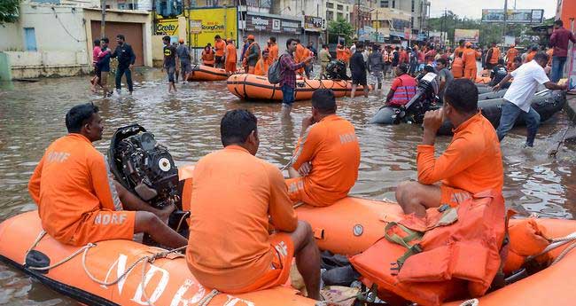 ദേ​ശീ​യ ദു​ര​ന്തപ്ര​തി​ക​ര​ണ സേ​ന​യു​ടെ 12 സം​ഘ​ങ്ങ​ളെ വി​ന്യ​സി​ച്ചു