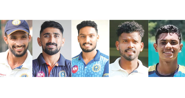 ദു​ലീ​പ് ട്രോ​ഫി; സൗത്ത് സോൺ ടീമിൽ 5 മ​ല​യാ​ളി​ക​ള്‍