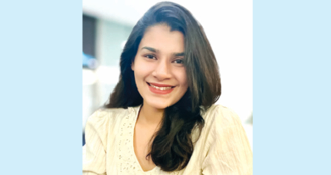 എ​റി​ന്‍ ലി​സ്ബ​ത്ത് ഷി​ബു കെ​എ​ല്‍​എം  ആ​ക്‌​സി​വ ഫി​നാ​ന്‍​സ് വൈ​സ് പ്ര​സി​ഡന്‍റ്