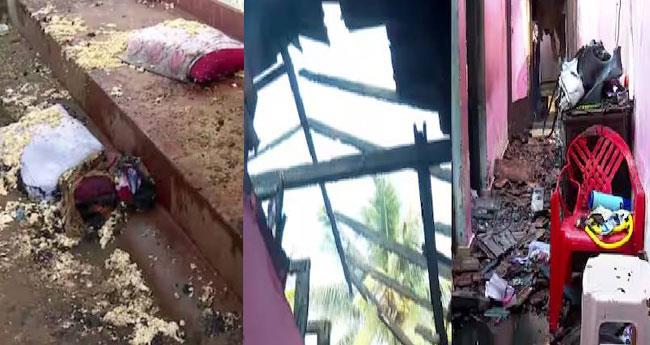 നാ​ട്ടു​കാ​രു​മാ​യി സം​ഘ​ർ​ഷം; പോ​ലീ​സ് ക​സ്റ്റ​ഡി​യി​ലെ​ടു​ത്ത​യാ​ളു​ടെ വീ​ട് ക​ത്തി​ന​ശി​ച്ച നി​ല​യി​ൽ