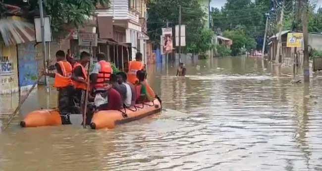 ത്രി​പു​ര​യി​ലെ വെ​ള്ള​പ്പൊ​ക്കം;15,000 കോ​ടി രൂ​പ​യു​ടെ ന​ഷ്ട​മു​ണ്ടാ​യെ​ന്ന് മു​ഖ്യ​മ​ന്ത്രി മാ​ണി​ക് സാ​ഹ