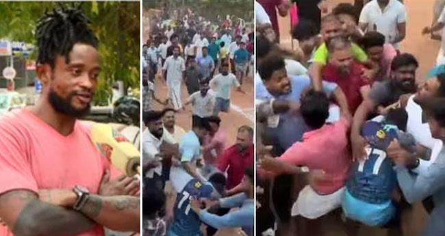 മ​ല​പ്പു​റത്ത് കാ​ല്‍പ്പ​ന്തി​നി​ടെ കൈ​യാ​ങ്ക​ളി; ഐ​വ​റി കോ​സ്റ്റ് താ​രം പ​രാ​തി ന​ല്‍​കി