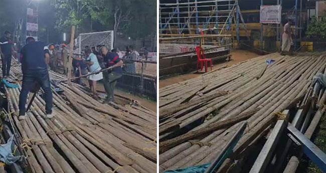 കോ​ത​മം​ഗ​ലം ഗാ​ല​റി അ​പ​ക​ടം: സം​ഘാ​ട​ക​ർ​ക്കെ​തി​രെ കേ​സെ​ടു​ത്ത് പോ​ലീ​സ്
