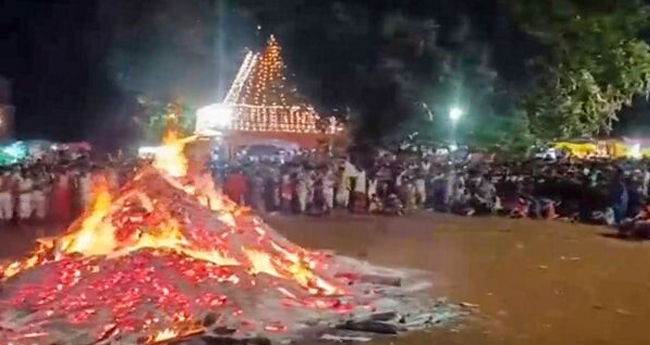 ഗോവയിലെ ക്ഷേത്രത്തിൽ‌ തിരക്കിൽപ്പെട്ട് ആറ് മരണം