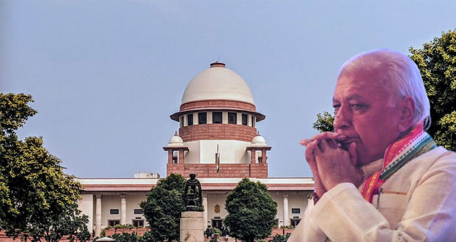 “പ​ഞ്ചാ​ബ് ഗ​വ​ർ​ണ​ർ​ക്ക് എതി​രാ​യ ഉ​ത്ത​ര​വ്  വാ​യിക്കണം”;  കേരള ഗവർണറോട് സുപ്രീംകോടതി