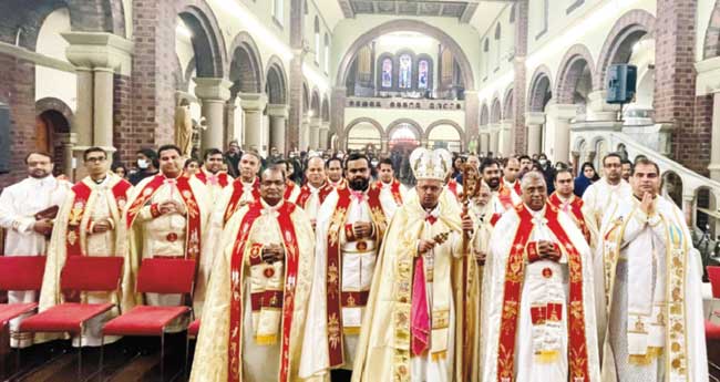 ഗ്രേറ്റ് ബ്രിട്ടൻ രൂപതയിൽ കുടുംബ കൂട്ടായ്മ വർഷാചരണം സമാപിച്ചു