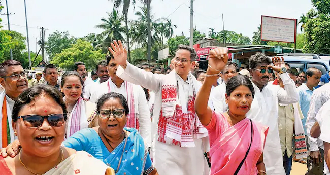 ഗൗരവ് ഗൊഗോയ് ആസാം കോണ്‍ഗ്രസ് അധ്യക്ഷനായി ചുമതലയേറ്റു