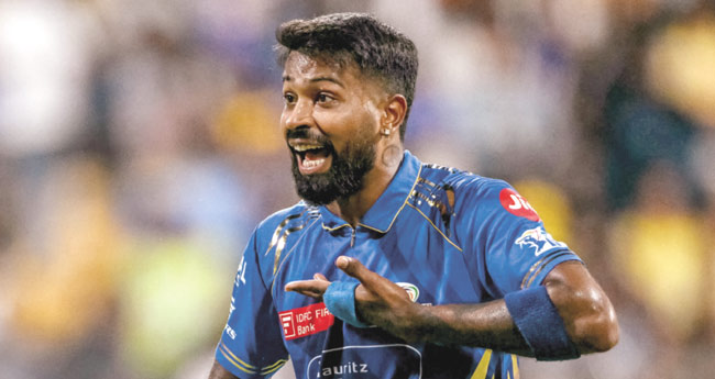ഹാ​​ര്‍​ദി​​ക്കി​​ന് 24 ല​​ക്ഷം പി​​ഴ