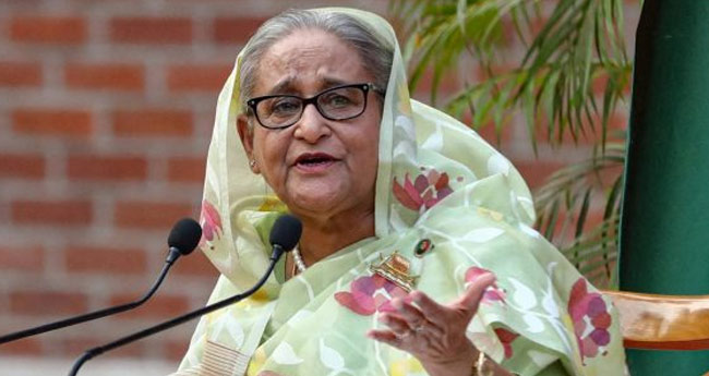 പ്രസംഗത്തിൽ അമേരിക്കയെ കുറ്റപ്പെടുത്താൻ ഹസീന ആഗ്രഹിച്ചു