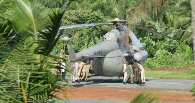 ഹെ​ലി​കോ​പ്റ്റ​ർ ലാ​ൻ​ഡ് ചെ​യ്ത​ത് എ​ച്ച് മാ​ർ​ക്കി​നേ​ക്കാ​ൾ പി​ന്നി​ൽ ; വി​ശ​ദീ​ക​ര​ണ​വു​മാ​യി ജി​ല്ലാ ക​ള​ക്ട​ർ