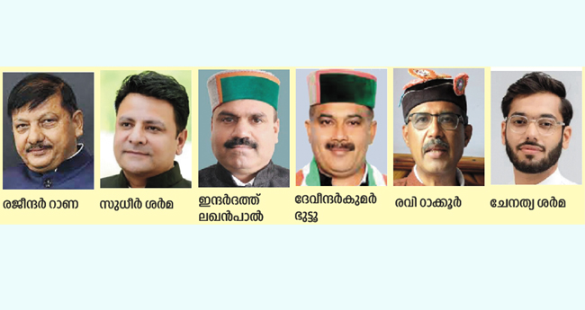 ആറ് വിമത കോൺഗ്രസ്  എംഎൽഎമാരെ അയോഗ്യരാക്കി