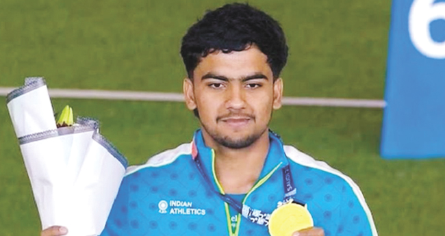 ‘​​ഗോ​​ൾ​​ഡ​​ൻ ജാ​​വ​​ലി​​ൻ’ ; ച​​രി​​ത്രം കു​​റി​​ച്ച് ഹി​​മാ​​ൻ​​ഷു