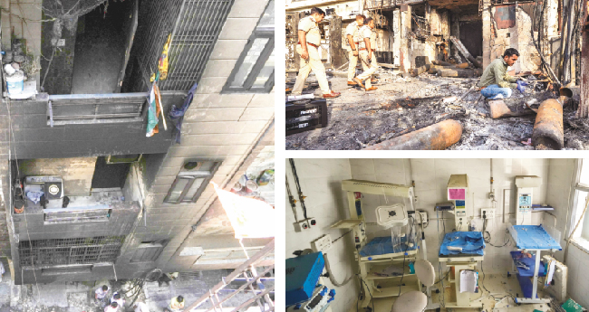 ഡൽഹിയിൽ ആശുപത്രിയിൽ തീപിടിത്തം: ഏഴു നവജാതശിശുക്കൾ മരിച്ചു