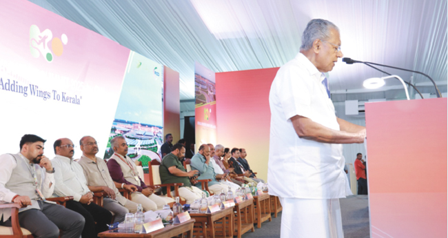കേ​​​​ര​​​​ള വ്യോ​​​​മ​​​​യാ​​​​ന ഉ​​​​ച്ച​​​​കോ​​​​ടി ; കേരളം വ്യോമഗതാഗത ഹ​ബ്ബാ​കാൻ  ഏ​റെ സാ​ധ്യ​ത​കൾ: മുഖ്യമന്ത്രി