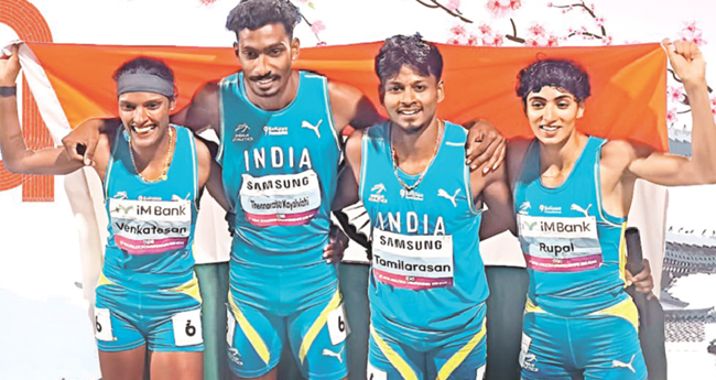 ഇ​ന്ത്യ​ക്ക് ഒ​രു സ്വ​ര്‍​ണം, നാ​ലു വെ​ള്ളി, ഒ​രു വെ​ങ്ക​ലം