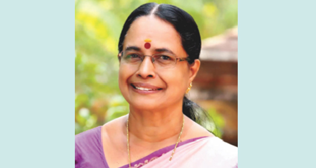 സിപിഎമ്മിനെ വെട്ടിലാക്കി ഐഷ പോറ്റി കോൺഗ്രസ് വേദിയിലേക്ക്