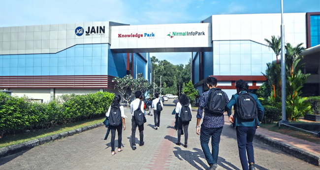 ജെ​യി​ൻ  യൂ​ണി​വേ​ഴ്‌​സി​റ്റി​യി​ൽ  ‘നോ ​ടു ഡ്ര​ഗ്സ്’  പ്ര​തി​ജ്ഞ നി​ർ​ബ​ന്ധം