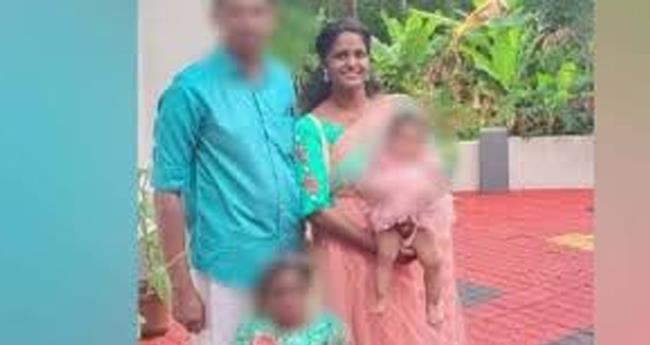അ​മ്മ​യും മ​ക്ക​ളും ജീ​വ​നൊ​ടു​ക്കി​യ സം​ഭ​വം; ഭ​ർ​ത്താ​വി​നും ബ​ന്ധു​ക്ക​ൾ​ക്കു​മെ​തി​രെ യു​വ​തി​യു​ടെ വീ​ട്ടു​കാ​ർ