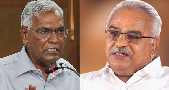 കാ​ന​ത്തി​ന്‍റെ വി​യോ​ഗം ദേ​ശീ​യ ത​ല​ത്തി​ലും വ​ലി​യ ന​ഷ്ടം: ഡി. ​രാ​ജ