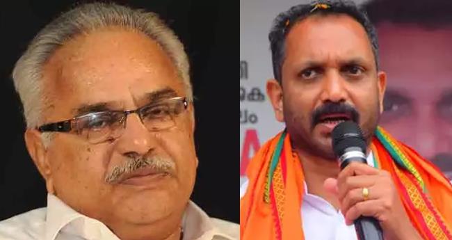 ഇ​ട​തു​പ​ക്ഷ​ത്തെ സൗ​മ്യ​മു​ഖ​മാ​യി​രു​ന്നു കാ​നം രാ​ജേ​ന്ദ്ര​ൻ: കെ. ​സു​രേ​ന്ദ്ര​ൻ