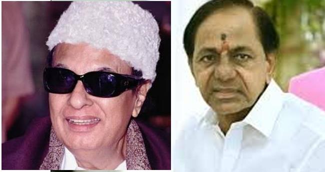 എം​ജി​ആ​ർ ആ​യി​ല്ല കെ​സി​ആ​ർ
