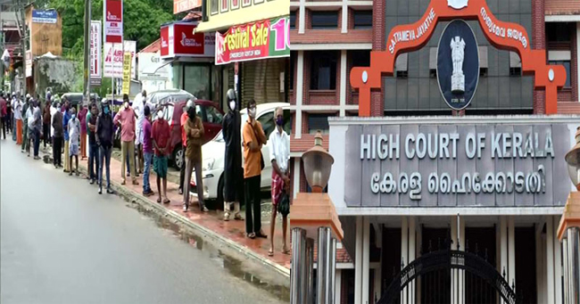 മ​ദ്യ​വി​ല്പ​ന​ശാ​ല​ക​ള്‍ വാ​ക്ക്-​ഇ​ന്‍ ഷോ​പ്പു​ക​ളാ​ക്കേ​ണ്ട കാ​ലം അ​തി​ക്ര​മി​ച്ചെ​ന്ന് ഹൈ​ക്കോ​ട​തി