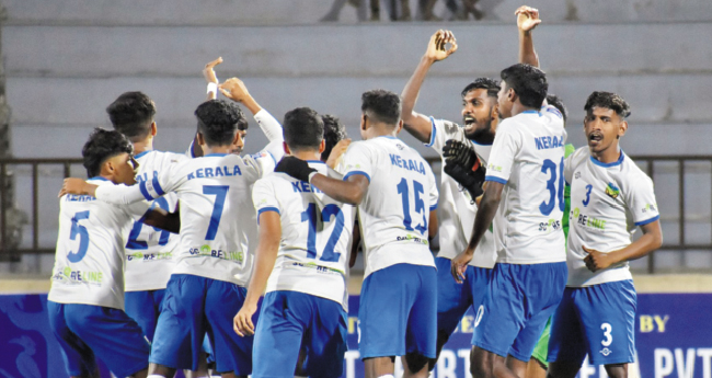 സന്തോഷ് ട്രോഫി ഫുട്ബോൾ ക്വാർട്ടർ ഫൈനൽ; കേ​​ര​​ളം Vs ​മി​​സോ​​റം