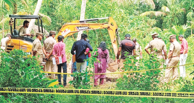 ദു​രൂ​ഹ​സാ​ഹ​ച​ര്യ​ത്തി​ല്‍ മൂ​ന്ന് സ്ത്രീ​ക​ളെ കാ​ണാ​താ​യ സം​ഭ​വം; പ്ര​തി സെ​ബാ​സ്റ്റ്യ​ന്‍റെ  വീ​ട്ടി​ല്‍നി​ന്ന് കൂ​ടു​ത​ല്‍ അ​സ്ഥി​ക​ൾ ക​ണ്ടെ​ടു​ത്തു