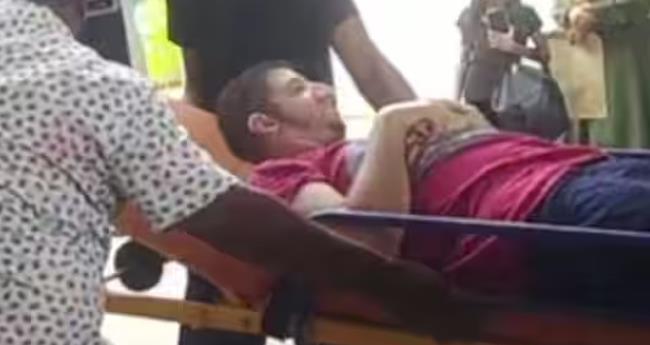 നി​ർ​മാ​ണ​ത്തി​ലി​രു​ന്ന കാ​ന​യി​ൽ വീ​ണ്  ഫ്ര​ഞ്ച് പൗ​ര​ന് പ​രി​ക്ക്