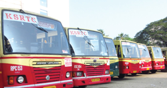 കെ​എ​സ്ആ​ർ​ടി​സി  ജീ​വ​ന​ക്കാ​ർ​ക്കു  നാ​ളെ മു​ത​ൽ ശ​ന്പ​ളം