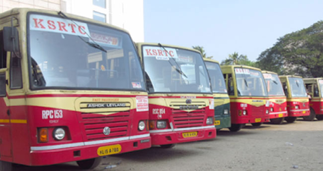 കെ​എ​സ്ആ​ര്‍​ടി​സി ജീ​വ​ന​ക്കാ​ര്‍​ക്ക്    ശ​മ്പ​ളം ഇ​ന്ന്