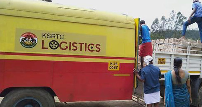 കെ​എ​സ്ആ​ർ​ടി​സി ലോ​ജി​സ്റ്റി​ക്  സ​ർ​വീ​സ് നി​ര​ക്ക് വ​ർ​ധി​പ്പി​ച്ചു