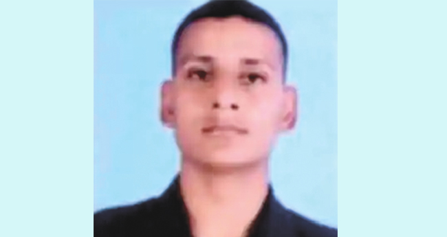 കുഴിബോംബ് സ്ഫോടനത്തിൽ സൈനികനു വീരമൃത്യു