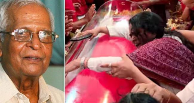"സ്വ​ർ​ഗ​ത്തി​ൽ പോ​ക​ണം, യേ​ശു​വി​നെ കാ​ണ​ണം'; എം.​എം.​ലോ​റ​ൻ​സി​ന്‍റെ ശ​ബ്ദ സ​ന്ദേ​ശം പു​റ​ത്തു​വി​ട്ട്  പെ​ൺ​മ​ക്ക​ൾ