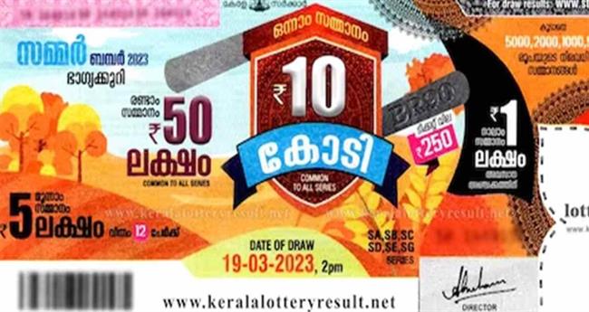 പത്തുകോടിയുടെ സമ്മർ ബമ്പർ ആസാം സ്വദേശിക്ക്; സിനിമാ താരത്തിന്‍റെ സഹായി