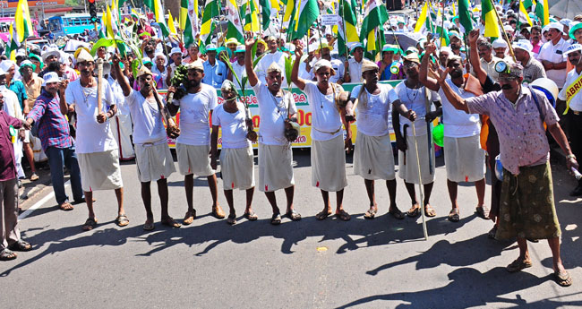 മ​ഹാ​സം​ഗ​മ​ത്തി​ൽ തെളിഞ്ഞ​ത്     ക​ർ​ഷ​ക​ശക്തി