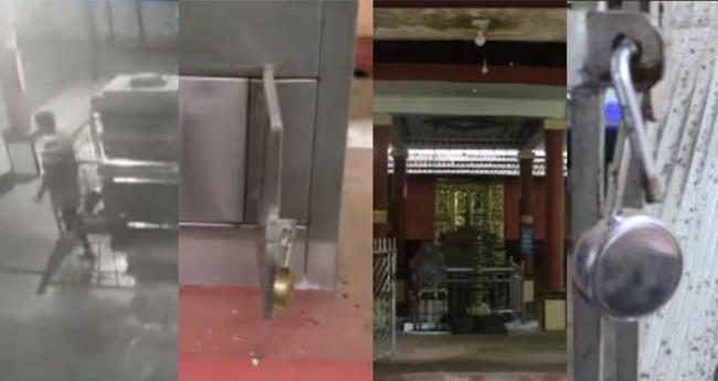 മാ​ഹി പ​ന്തേ​ക്കാ​വ് അ​യ്യ​പ്പ​ക്ഷേ​ത്ര​ത്തി​ൽ മോ​ഷ​ണം