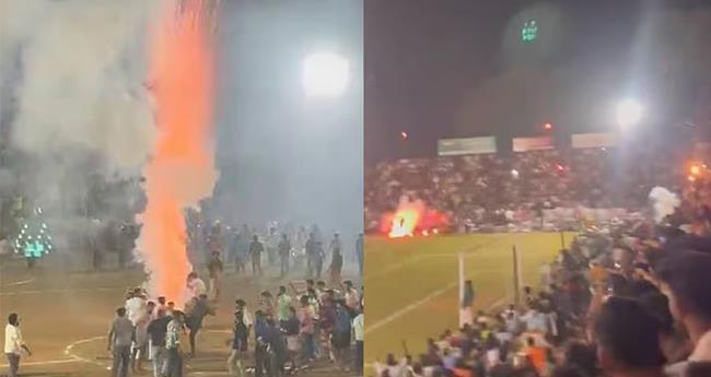 ഫു​ട്ബോ​ൾ മ​ത്സ​ര​ത്തി​നി​ടെ ക​രി​മ​രു​ന്ന് പ്ര​യോ​ഗം അ​നു​മ​തി​യി​ല്ലാ​തെ; കേ​സെടുത്ത് പോലീസ്