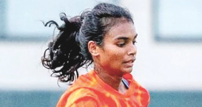 ഇ​ന്ത്യ​ൻ ജ​ഴ്സിയിൽ വീണ്ടും  മലയാളി പെ​ൺ​ക​രു​ത്ത്