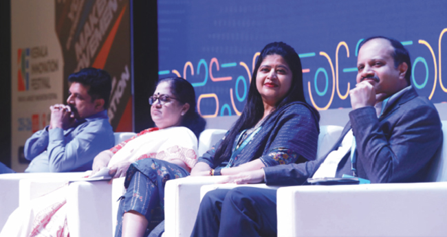 കേ​ര​ള​ത്തി​ന്‍റെ സ്റ്റാ​ര്‍​ട്ട​പ് വ്യ​വ​സ്ഥ രാ​ജ്യ​ത്തി​നു മാ​തൃ​ക: മ​മ​ത വെ​ങ്കി​ടേ​ഷ്