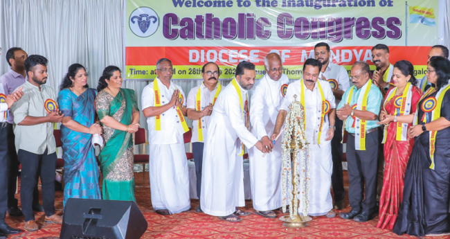 മാണ്ഡ്യ രൂപതയിൽ കത്തോലിക്ക  കോൺഗ്രസിനു തുടക്കം
