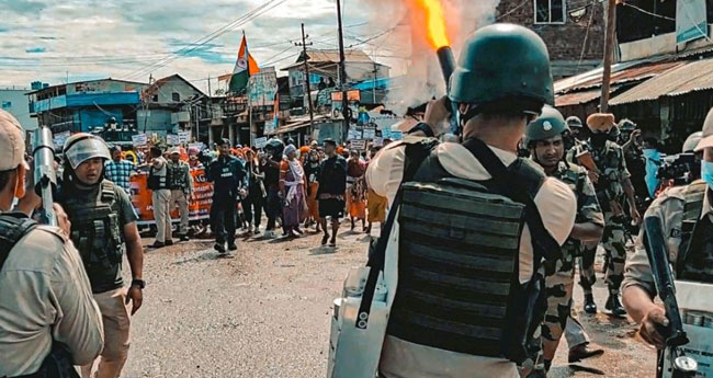മണിപ്പുർ കലാപം: അഞ്ചുപേർക്ക് ജാമ്യം