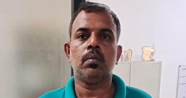 ക​ഞ്ചാ​വു​മാ​യി യു​വാ​വ് അ​റ​സ്റ്റി​ൽ